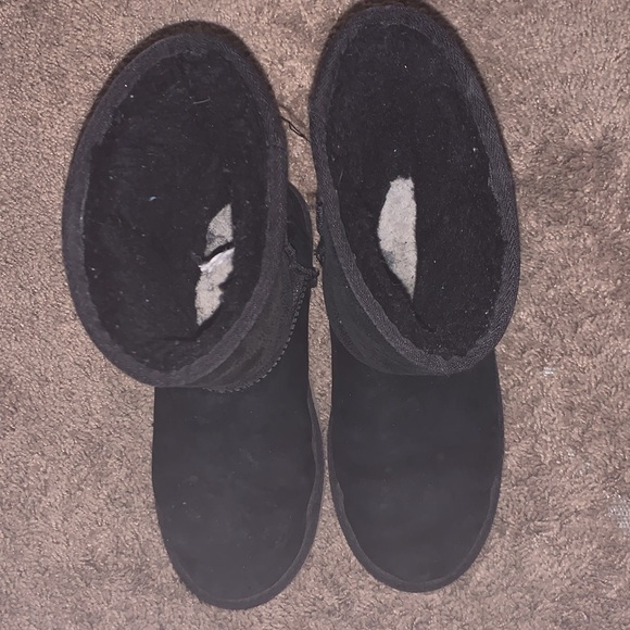 Black Women’s  UGG Boots Sz 7 1/2” w/ Glitter - Picture 4 of 10